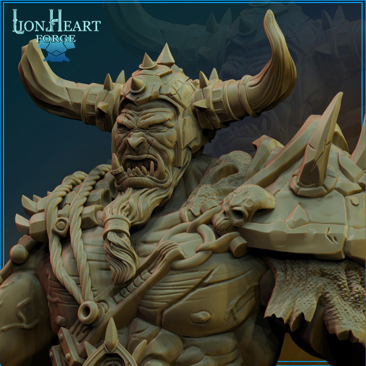 Tribal ORC Bust