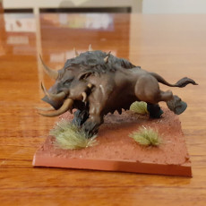 Picture of print of Dire boars
