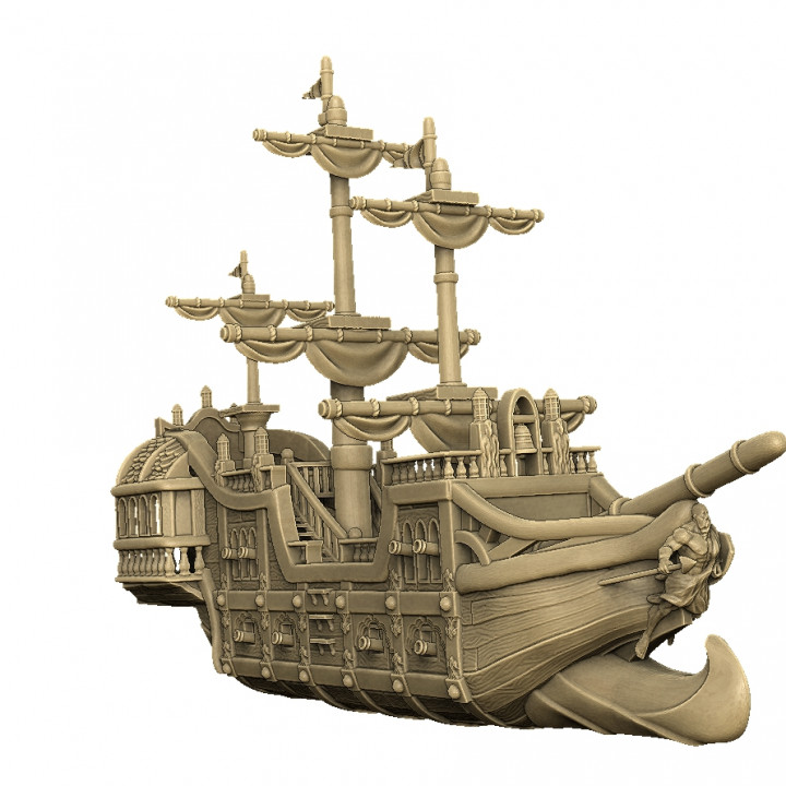 28mm Playable Pirate Ship