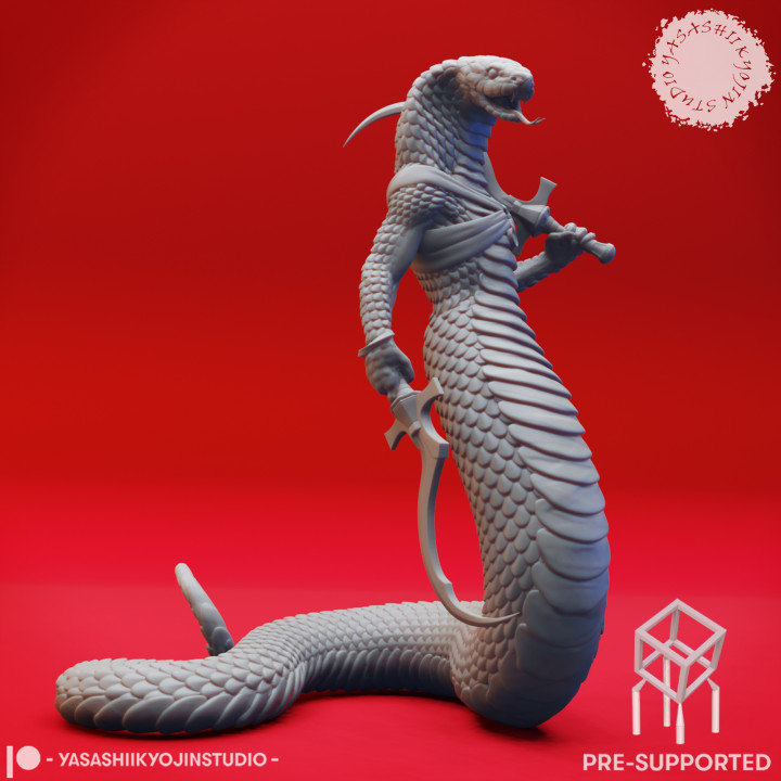 Den of Yuan-Ti - Tabletop Miniature (Pre-Supported) image