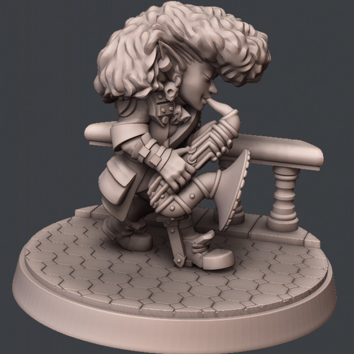 3d Printable Gnomes Set By Stonehaven Miniatures