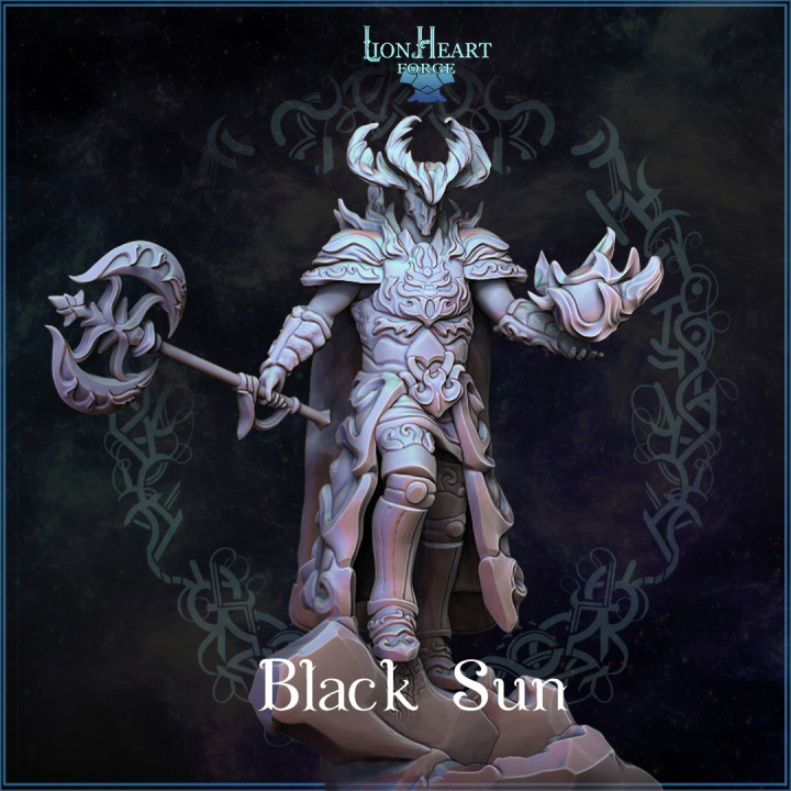 Black sun knight image