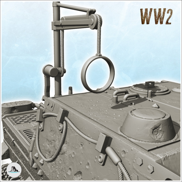Sturmtiger 38 cm RW61 - WW2 German Flames of War Bolt Action Command Blitzgrieg image
