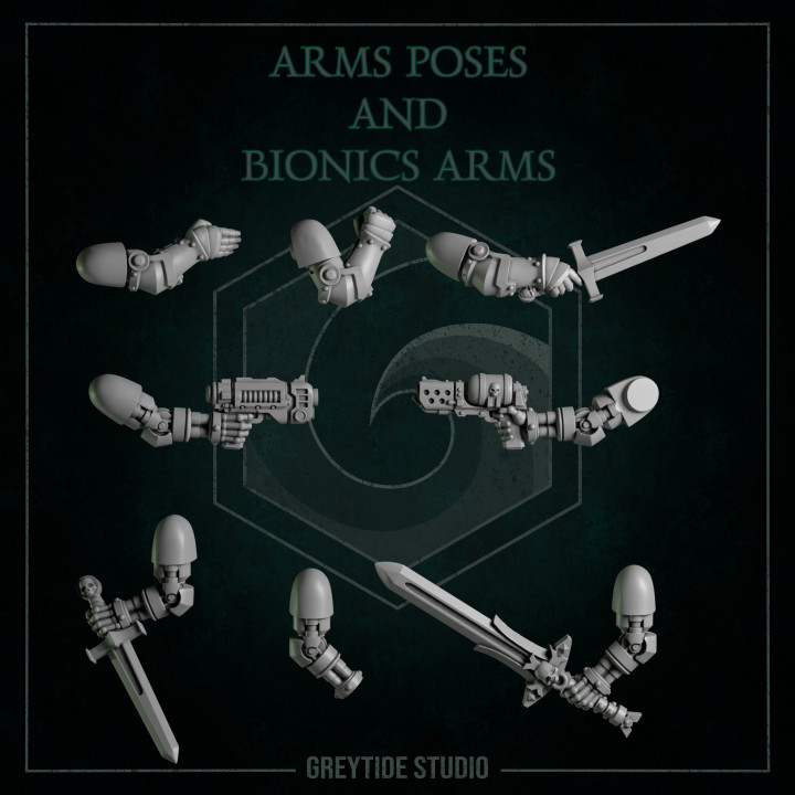 Arm poses and bionic arms