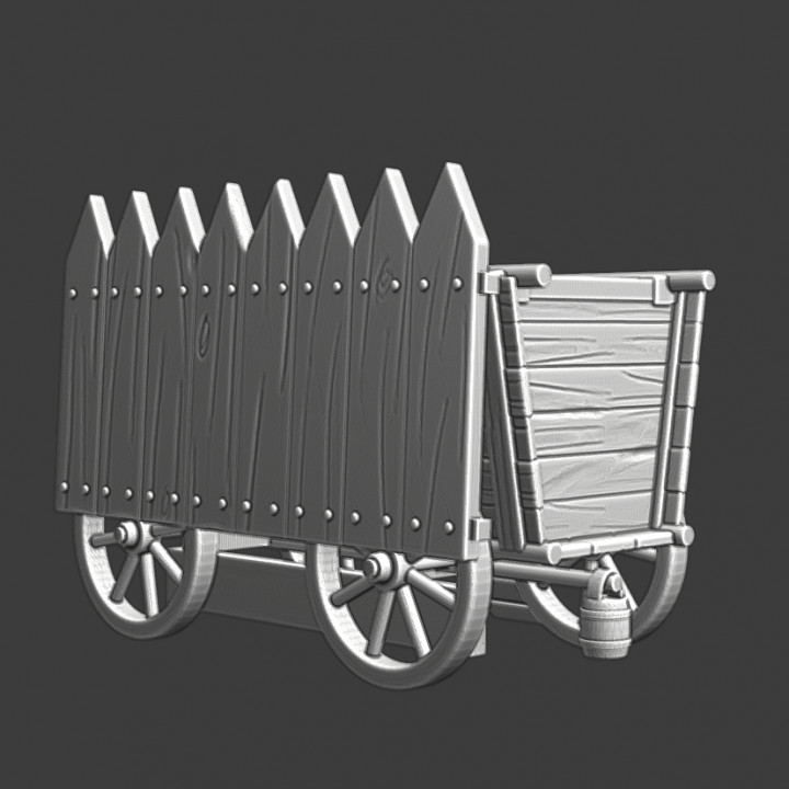 Medieval Warwagon - Husite defence image