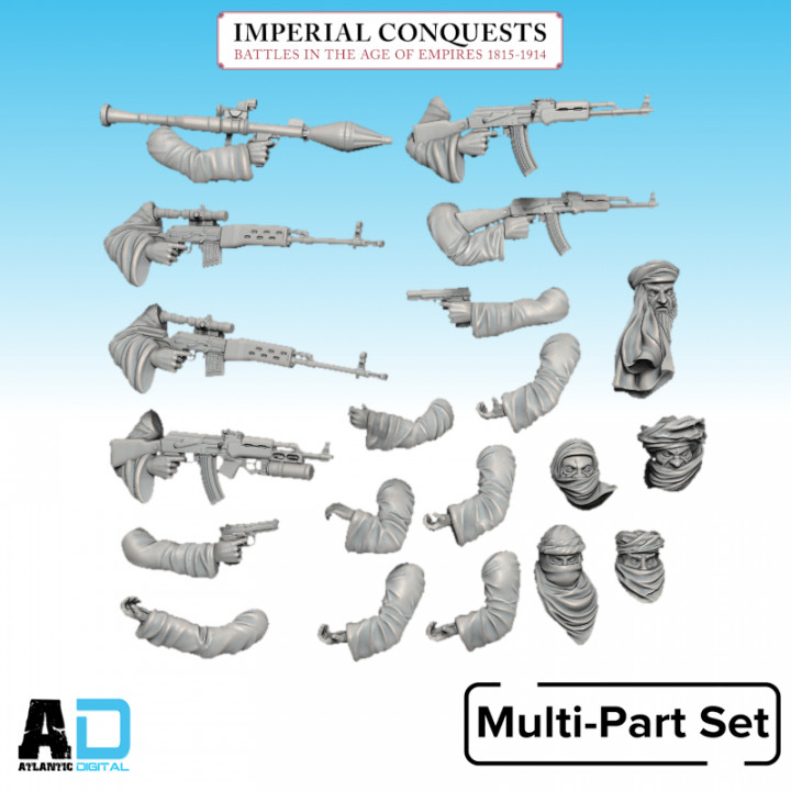 Modern Conversion Parts for Afghan Warriors image