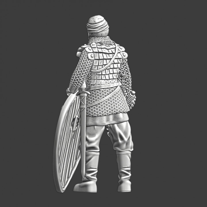 3D Printable Wounded medieval Kievan Rus Knight by Northern Crusades ...