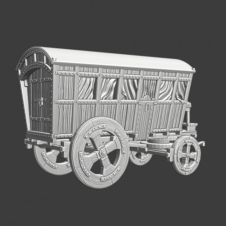 Medieval Royal/Noble Wagon image
