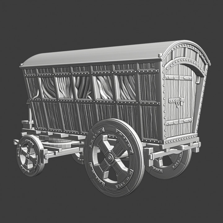 Medieval Royal/Noble Wagon image