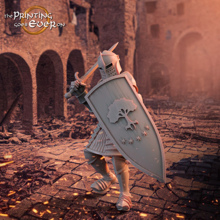 Man at Arms - Pose D - Presupported