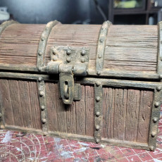 Picture of print of Wooden Treasure Chest