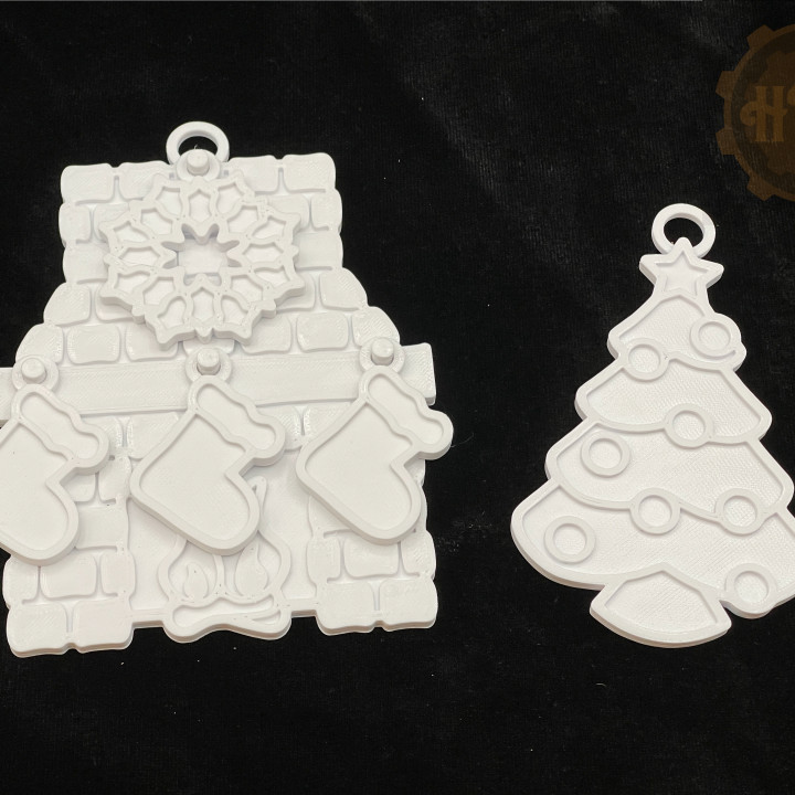 Christmas Ornaments - Pack 1 | Holiday Decorations image