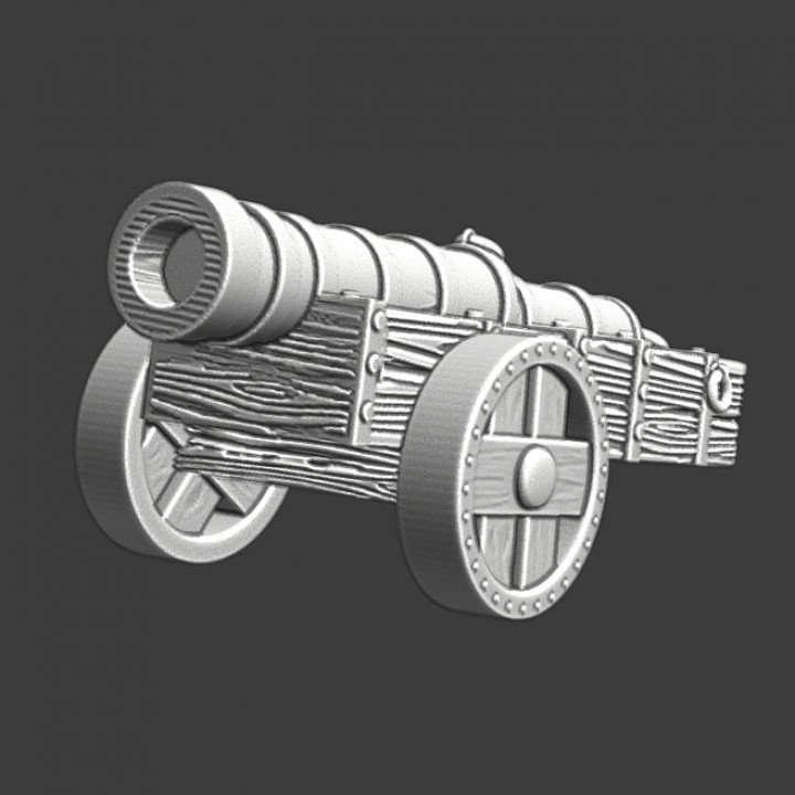 Medieval canon - early transportable version