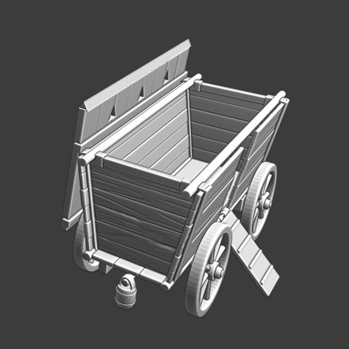 Medieval Hussite war wagon ver. 2