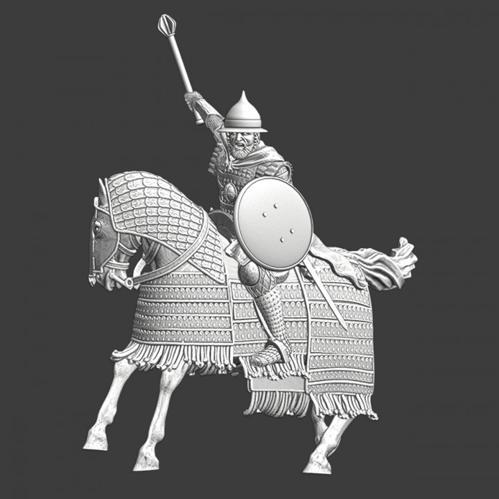 Medieval Kievan Rus high ranking knight image