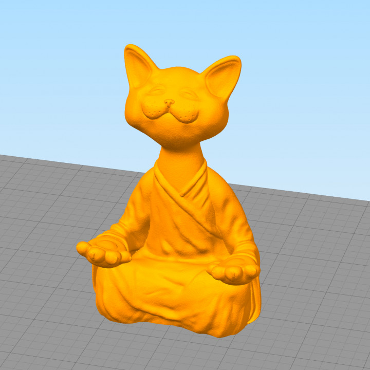 Cat Buddha Animals - No supports