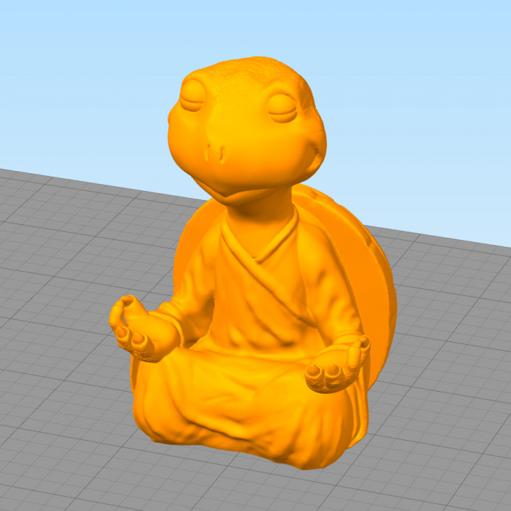 Turtle Buddha Animals - No Supports