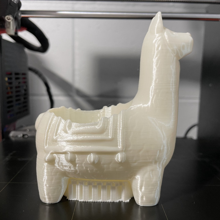 Beautiful Llama / Alpaca Planter image