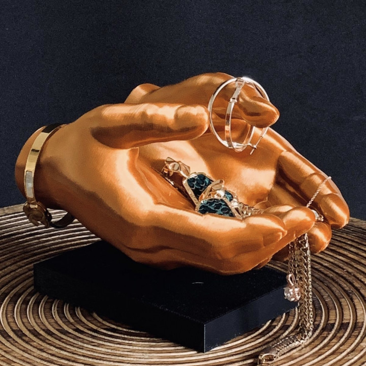 Closed Hands For Jewelry / Key Holder image