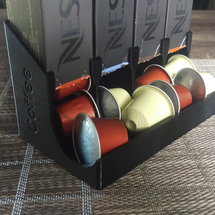 Coffe Pod Dispenser For 4x Nespresso Sleeves