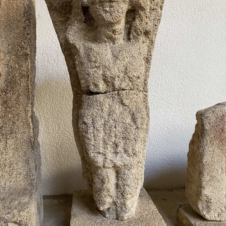 Telamon with Human Figure