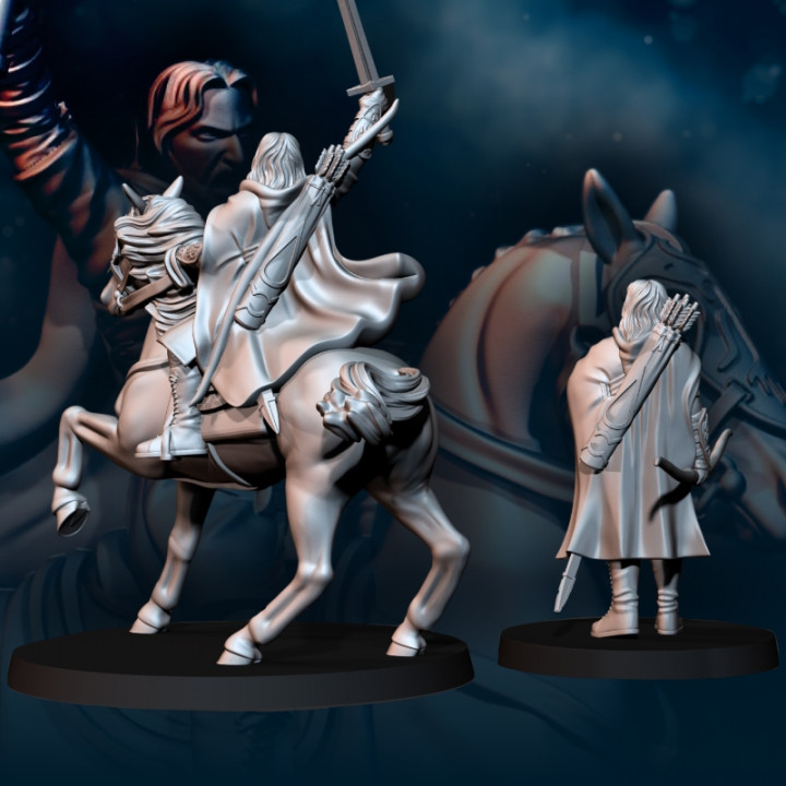 Captain of the Grey Castle Mounted and Foot | Grey Castle | Fantasy image