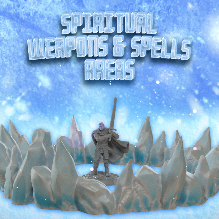 Spiritual Weapons & Spell Areas (RPG)