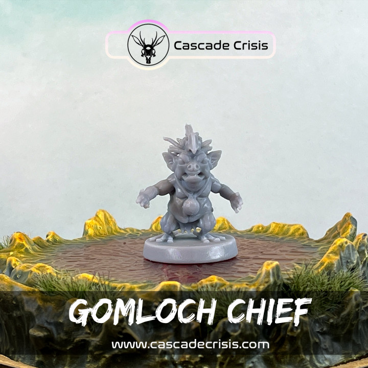 Gomloch Chief (Amphibious Goblin)