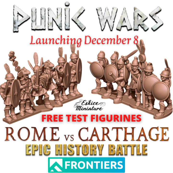 Rome vs Carthage FREE FILES - 15mm Epic History Battle image