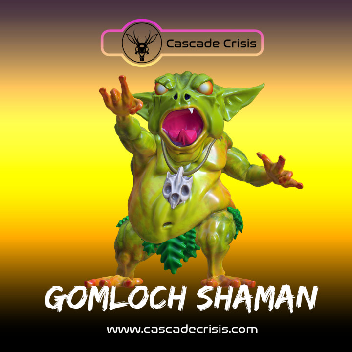 Gomloch Shaman (Amphibious Goblin)