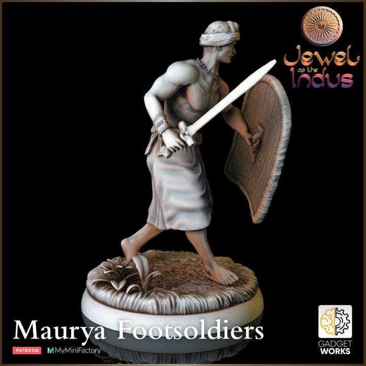 Indian Maurya Warriors - Jewel of the Indus