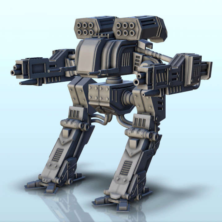 Uzsus combat robot (9) - BattleTech MechWarrior Scifi Science fiction SF Warhordes Grimdark Confrontation Necromunda image