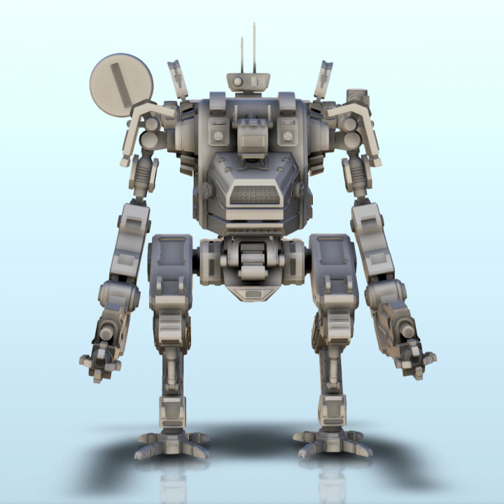 Dedis combat robot (18) - BattleTech MechWarrior Scifi Science fiction SF Warhordes Grimdark Confrontation Necromunda image