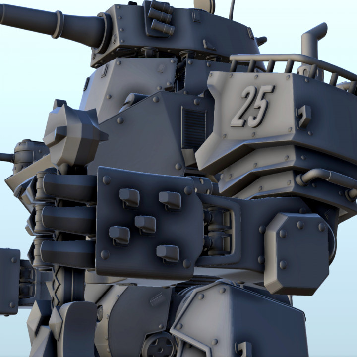 Zyxsin combat robot (22) - BattleTech MechWarrior Scifi Science fiction SF Warhordes Grimdark Confrontation Necromunda image
