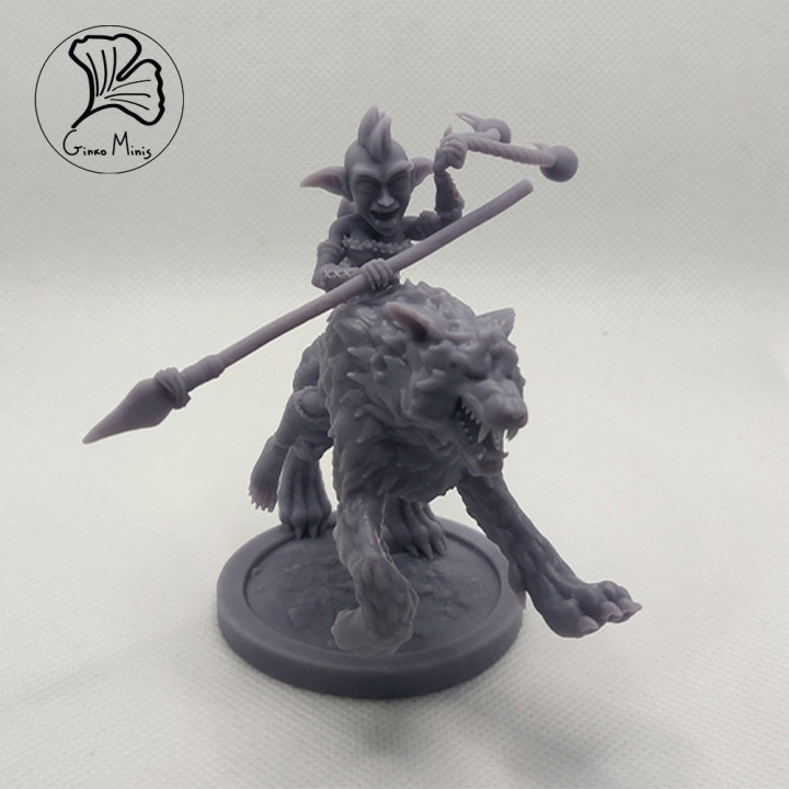 Goblin Wolf Rider image