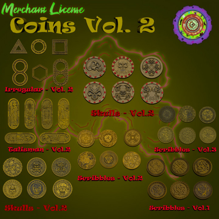 Coins Vol. 2 - Merchant License image