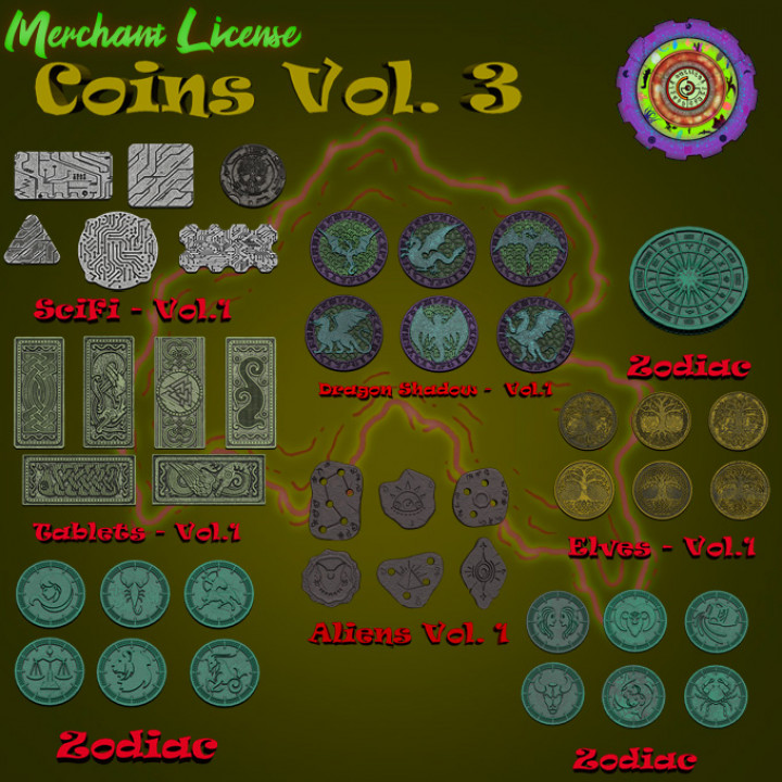 Coins Vol. 3 - Merchant License image