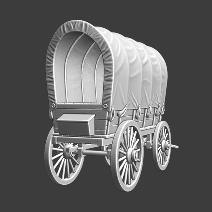 Late medieval covered wagon