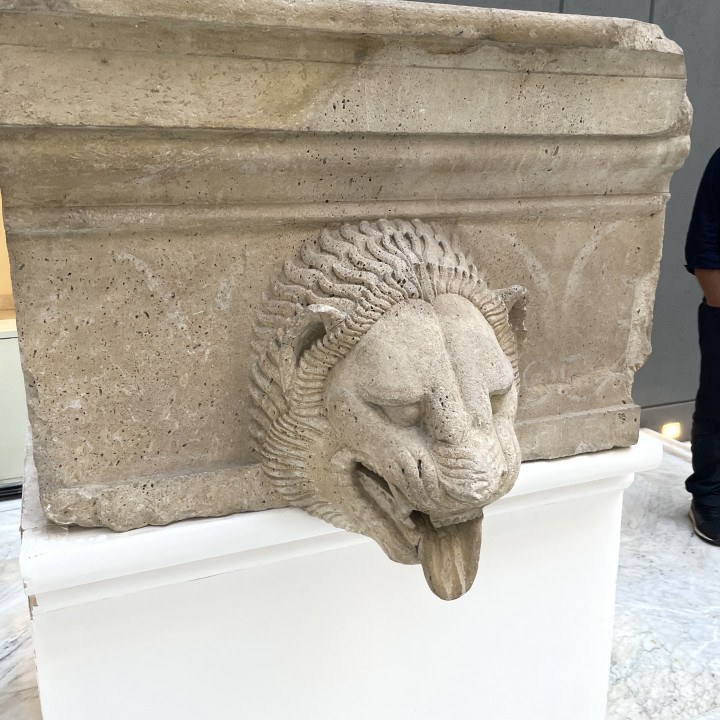 Deorative Lion from the Temple of Victory