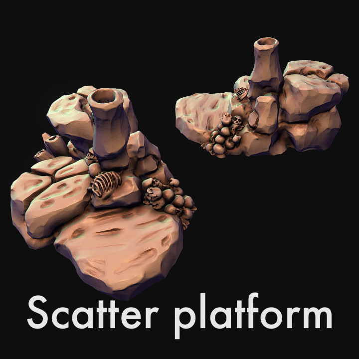 Scatter terrain, platform image