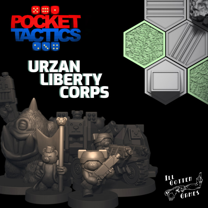 Pocket-Tactics: Urzan Liberty Corps image