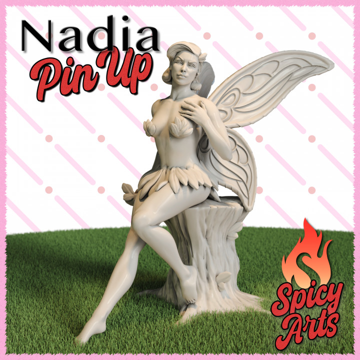 Nadia - (SFW) Sitting with Wings