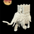 Indian War Elephant - Jewel of the Indus print image