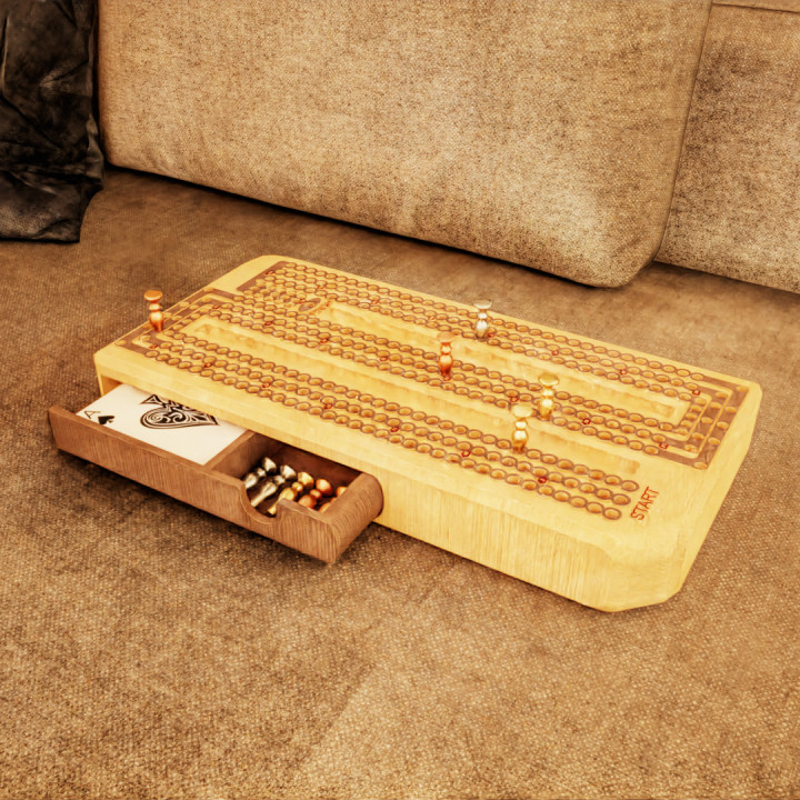 CRIBBAGE BOARD GAME