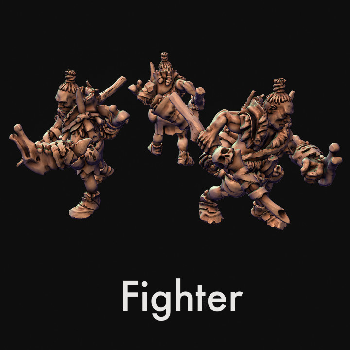 Fighter, tank, barbarian