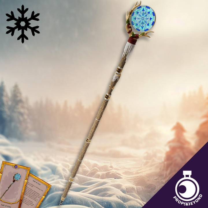 Staff of Frost - Full size staff