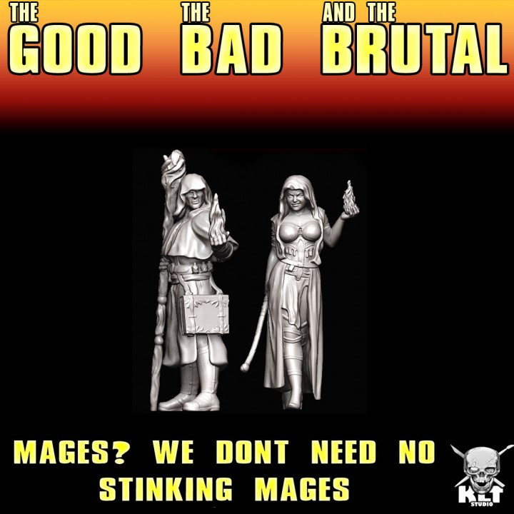 Mages? We don't need no stinking Mages image