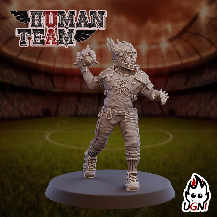 Thrower #1 - Human Team