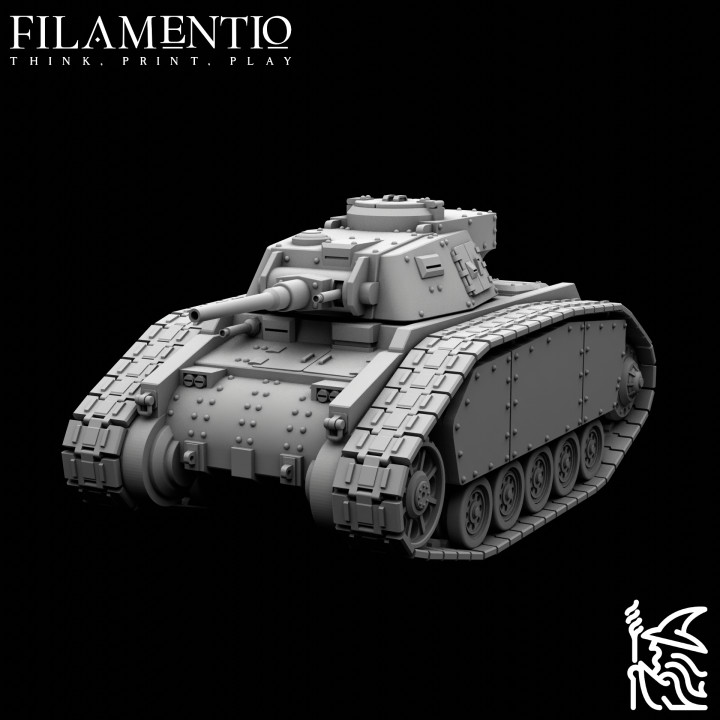 German Medium Tank "Ritter III" image