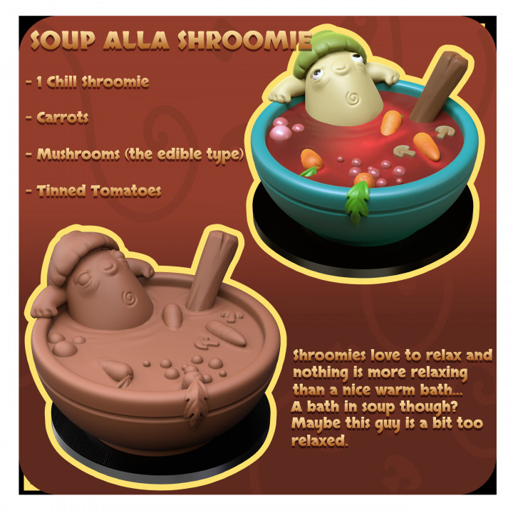 Soup Alla Shroomie Miniature - pre-supported image